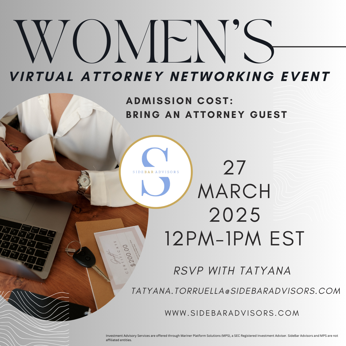 Solo and Small Firm Attorney Networking Event