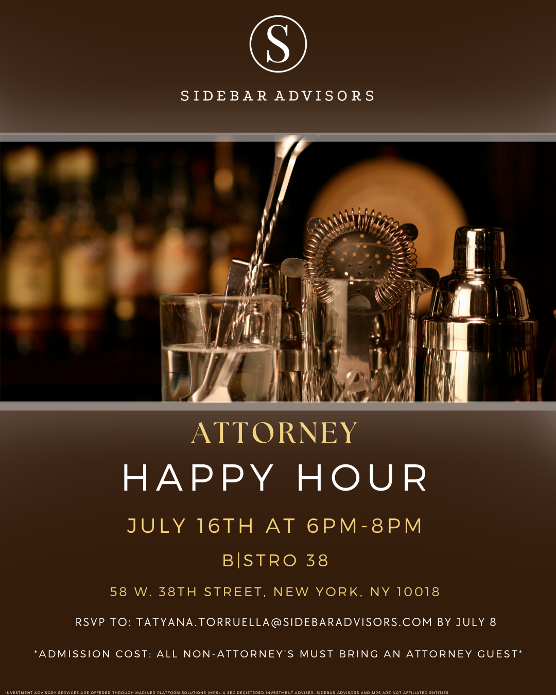 Solo and Small Firm Attorney Networking Event