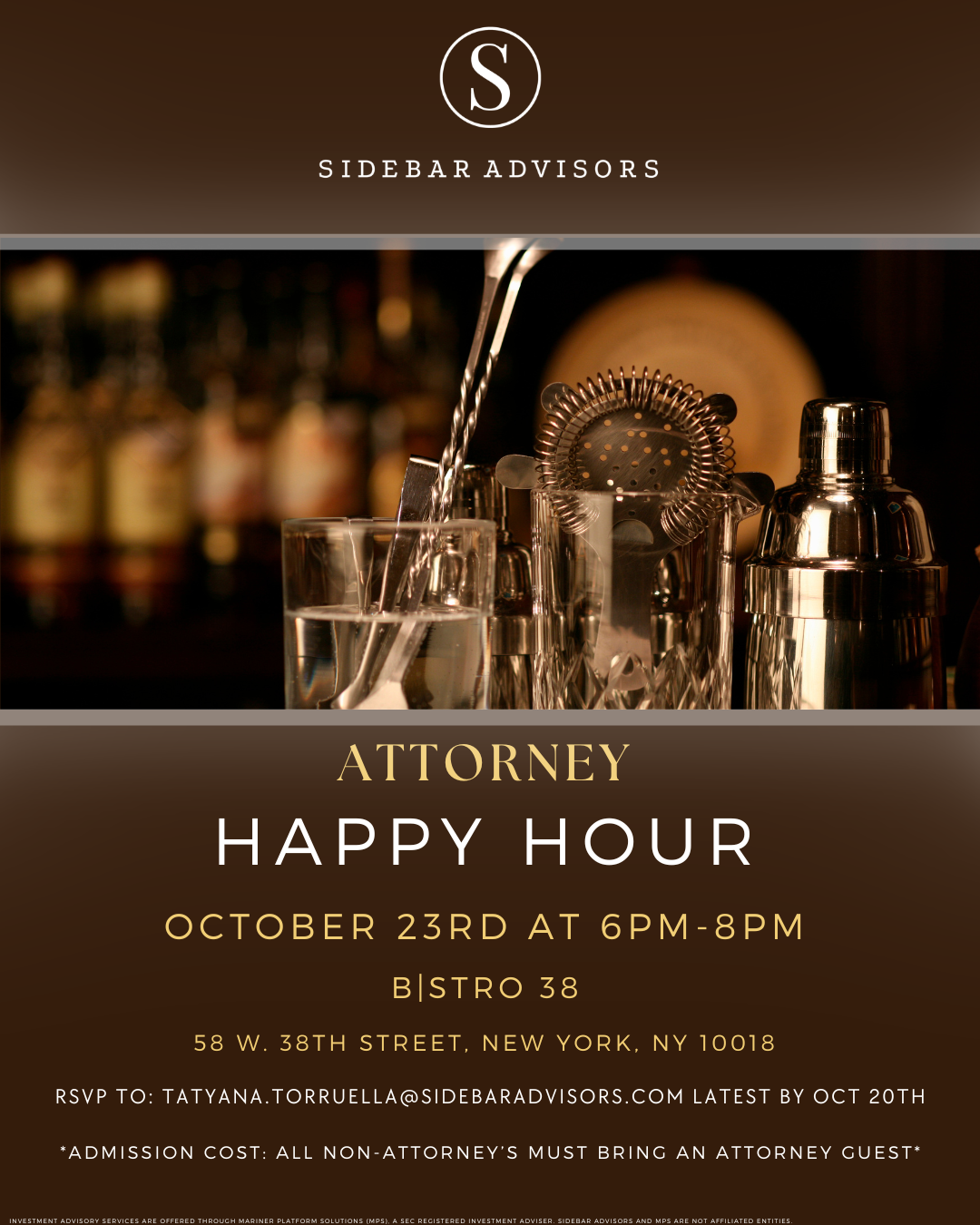 Solo and Small Firm Attorney Networking Event