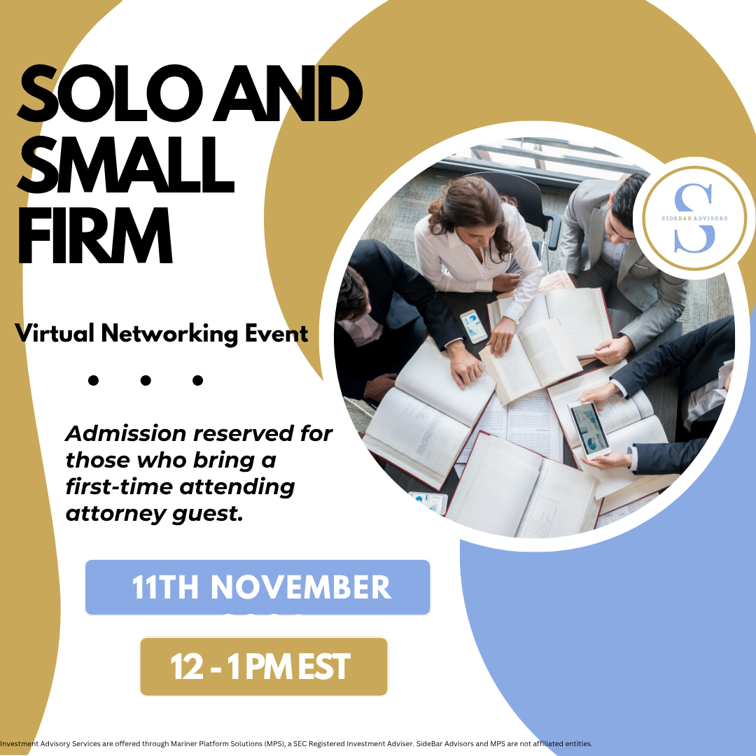 Solo and Small Firm Attorney Networking Event