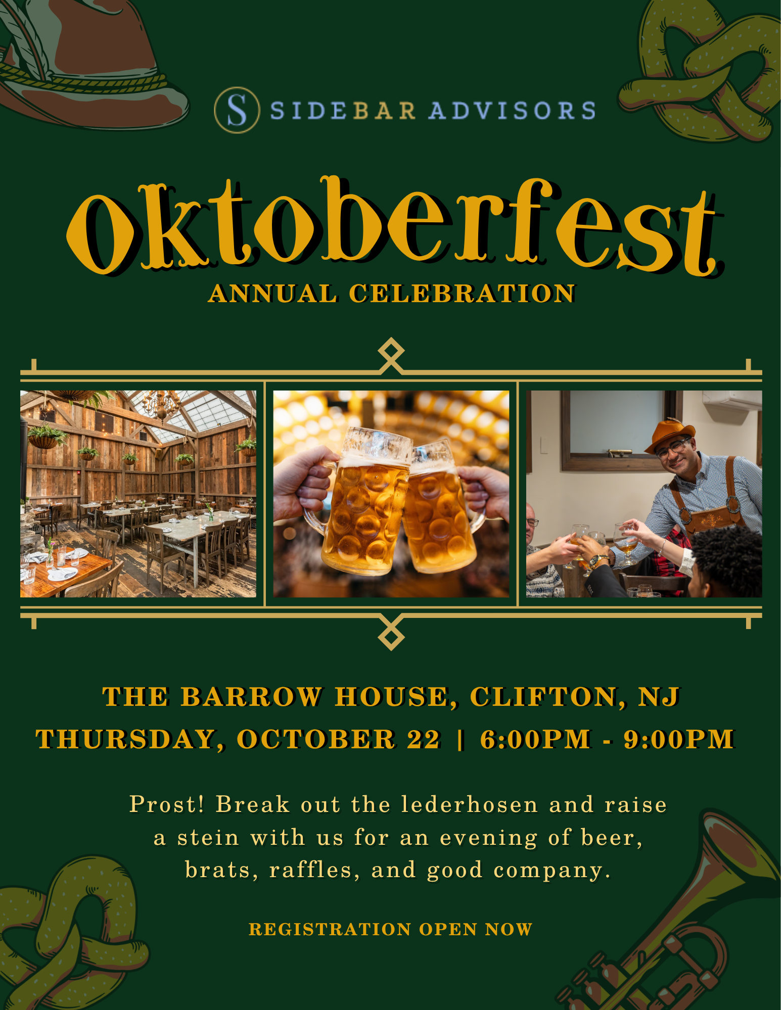 Oktoberfest Flyer Solo and Small Firm Attorney Networking Event